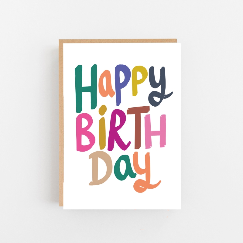 Happy Birthday Portrait