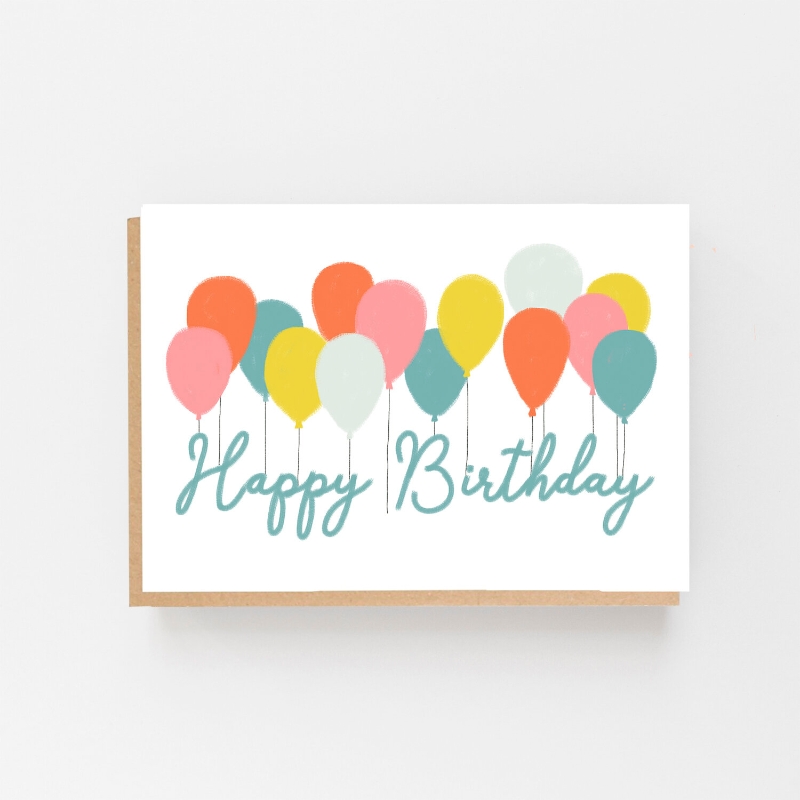Happy Birthday Landscape Card