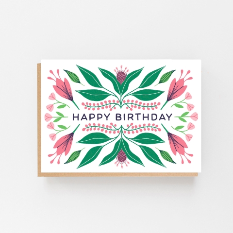 Happy Birthday Landscape Card