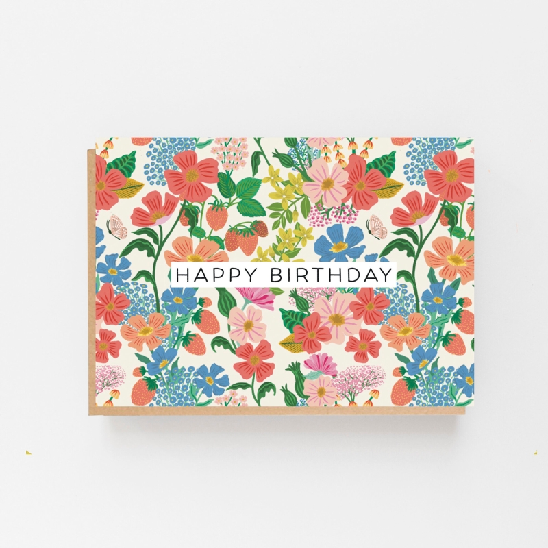 Happy Birthday Landscape Card 2