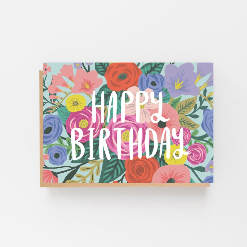 Happy Birthday Landscape Card 2