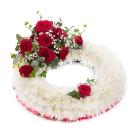 Wreath Red Rose