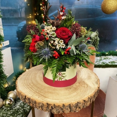 Festive Hat Box