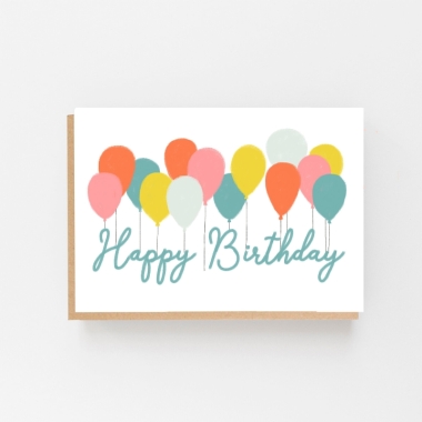 Happy Birthday Landscape Card